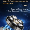 The Kangmeisi 6D cross-border bald electric shaver head is suitable for shaving, electric clippers and hair cutting for adults Application Scenario